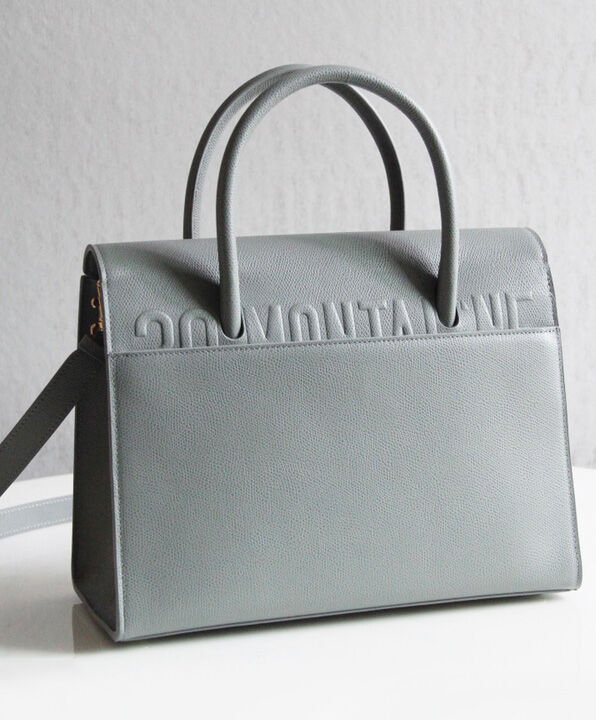 Christian Dior Large St Honore Tote Grey